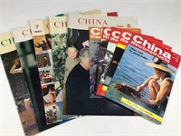 Lot of 1980s China Reconstructed Magazines + More