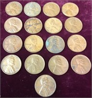 Lot of Wheat Pennies
