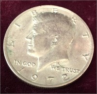 1972 Kennedy Half Dollar