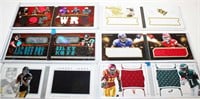 (6) Patch/Jersey/Autographed Football Cards