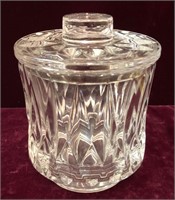 Crystal Lidded Jar