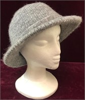 Grey Knitted Hat