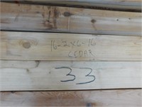 16 ~ 2X6X16 Cedar