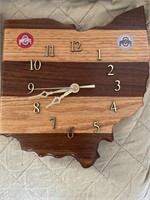 OSU ITEMS- CLOCK, COASTERS, SIGN