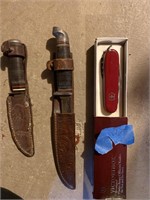 VICTORINOX SWISS ARMY KNIFE / BUFFALO SOLINGEN