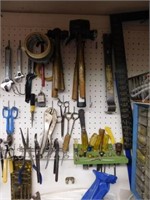 Tools on Garage Wall
