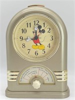 Mickey Mouse Musical Alarm Clock 7.5” (plastic)