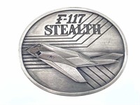 F-117 Stealth Belt Buckle 3.25”