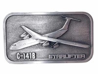 C-141B Starlifter Belt Buckle 3.5”