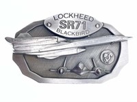 Lockheed SE71 Blackbird Belt Buckle 4.5”