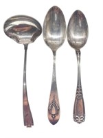 Antique Sterling Silver Spoons