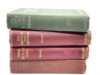 (4) Antique Books by Harold Bell Wright