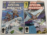 (2) GI Joe Special Missions Comic Books