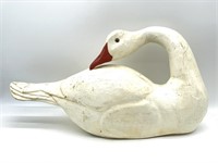 White Goose 22? x 13? (neck is cracked)