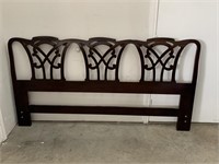 Nice Mahogany King-Sized Wooden Headboard