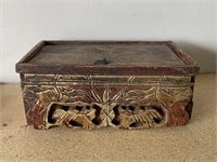 19th C. Chinese Carved Jewelry Box