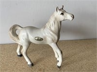 Vintage Olimco White Stallion Porcelain Figurine