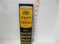 FRY'S COCOA -MONTREAL CANADA-AUTHENTIC(FRENCH)