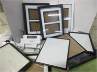 BOX LOT TOTAL VARIOUS PICTURE FRAMES & EASELS
