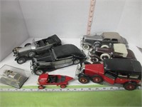 BOX LOT OF 7 MODEL CARS
