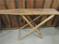 ANTIQUE PINE IRONING BOARD