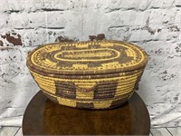 Hand Woven Saudi Arabian Basket