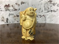 Carved Buddha Figurine