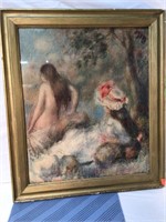 Old Renoir Print