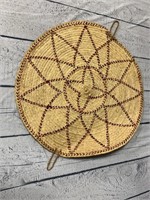 Hand Woven Saudi Arabian Folding Basket