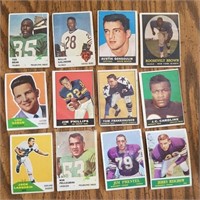 13 Vintage Football Cards