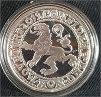 2019 Netherlands Restrike Silver 1 Daalder 1oz