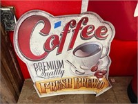 Metal Coffee Sign