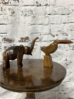 Wood Carved Animals
