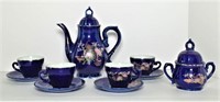 Cobalt Blue Tea Set