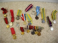 Lot of Canadian Miniture Medals