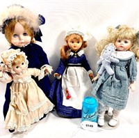Vintage Doll Lot Bella Effanbee One Musical Works