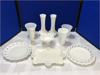 Westmoreland and Others Milk Glass