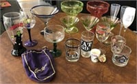 Collection of Drink Ware including Kim Casali