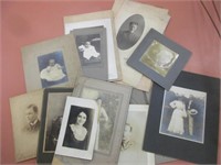 GROUP OF 15 ANTIQUE PHOTGRAPHS