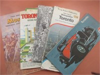 GROUP OF 1960'S & 70'S ROAD & CITY MAPS