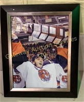 Medicine Hat Tigers Framed Photo Approx 15 x 18