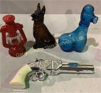 Collectable Avon Glass Figures