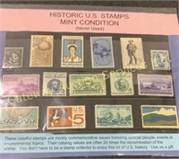 Historic U.S Stamps (Never Used)
