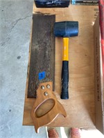 Rubber Mallet, Saw