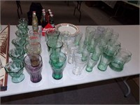 Large Coca cola glass collection