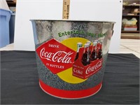 Metal COca Cola Bucket