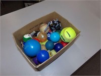 Box of toy balls