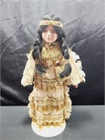 Porcelain Indian Doll