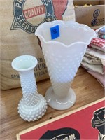 Milk Glass Vases