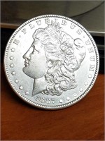 1887 Morgan Silver Dollar UNC